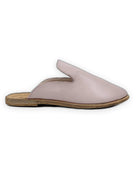 Detail Pink Pointed Toe Mules - Handcrafted Calf Leather Turkey | Bespoky