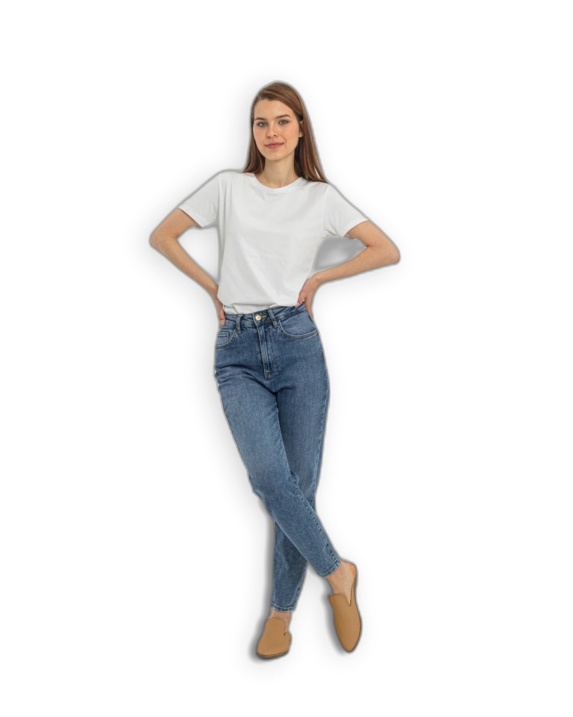 Side view Undyed Pointed Toe Mules - Calf Leather Zero Drop | Bespoky