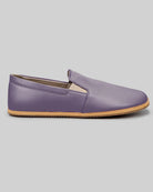 Top view Purple Barefoot Shoes - Handcrafted Calf Leather | Bespoky