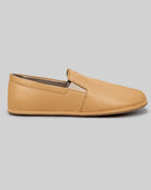 Detail Melon Yellow Barefoot Shoes - Handcrafted Calf Leather Turkey | Bespoky