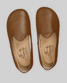 Side view Dark Tan Barefoot Yemeni - Calf Leather Zero Drop | Bespoky
