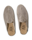 Side view Suede Slippers - Calf Leather Zero Drop | Bespoky