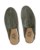 Side view Suede Slippers - Calf Leather Zero Drop | Bespoky