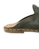 Detail Leather Slippers - Handcrafted Calf Leather Turkey | Bespoky
