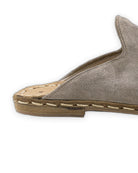 Detail Suede Slippers - Handcrafted Calf Leather Turkey | Bespoky