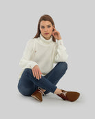 Back view Tan Ankle Boots - Calf Leather Handcrafted | Bespoky