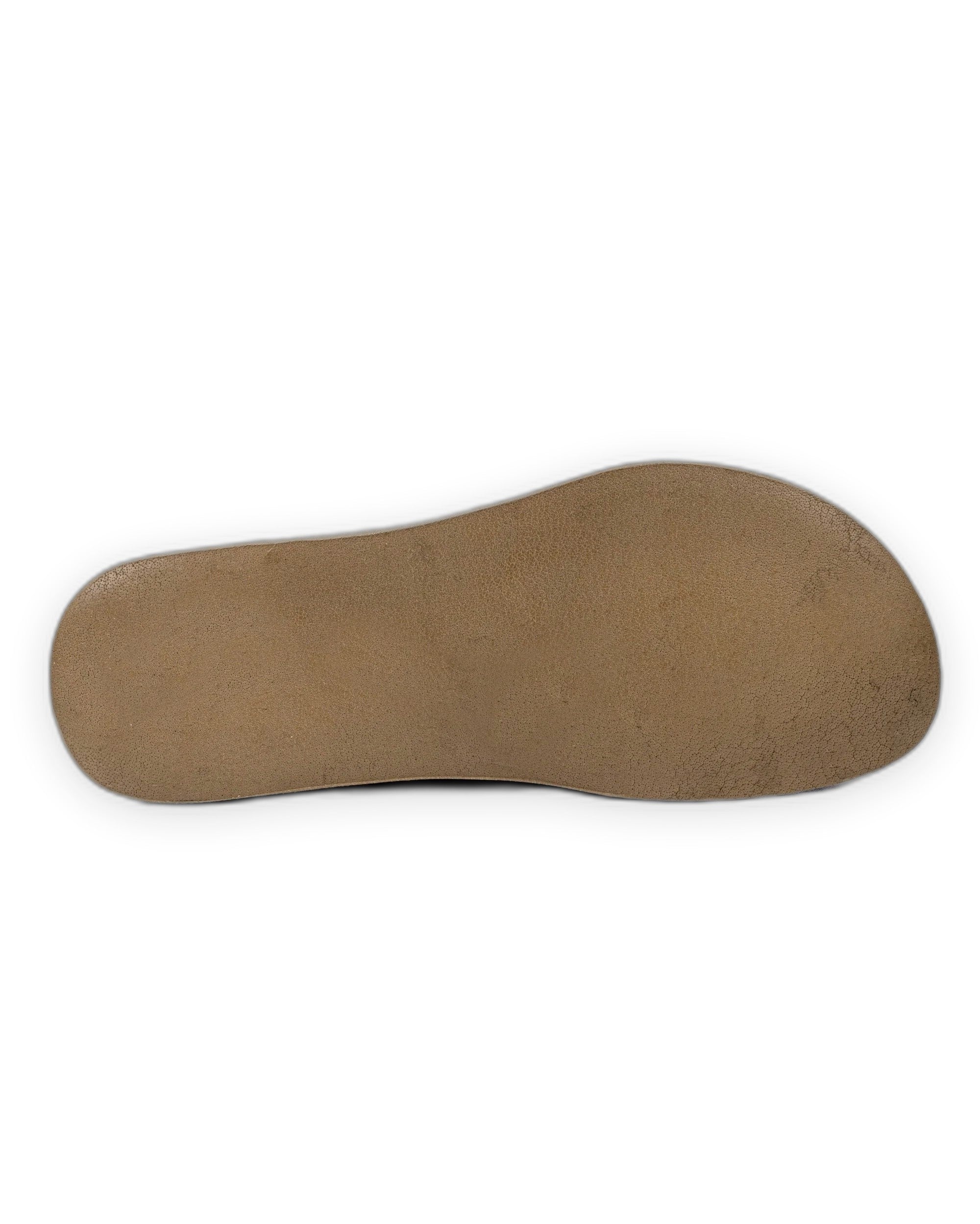 Close-up calf leather - Black Suede Barefoot Sneaker Detail | Bespoky