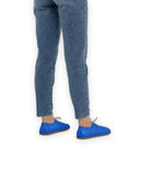 Top view Blue Barefoot Sneaker - Handcrafted Calf Leather | Bespoky
