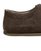 Top view Brown Suede Barefoot Sneaker - Handcrafted Calf Leather | Bespoky