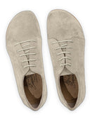 Detail Cream Suede Barefoot Sneaker - Handcrafted Calf Leather Turkey | Bespoky
