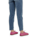 Pair Fuchsia Barefoot Sneaker - Barefoot Wide Toe Calf Leather | Bespoky