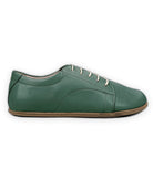 Detail Green Barefoot Sneaker - Handcrafted Calf Leather Turkey | Bespoky