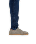 Detail Suede Barefoot Sneaker - Handcrafted Calf Leather Turkey | Bespoky