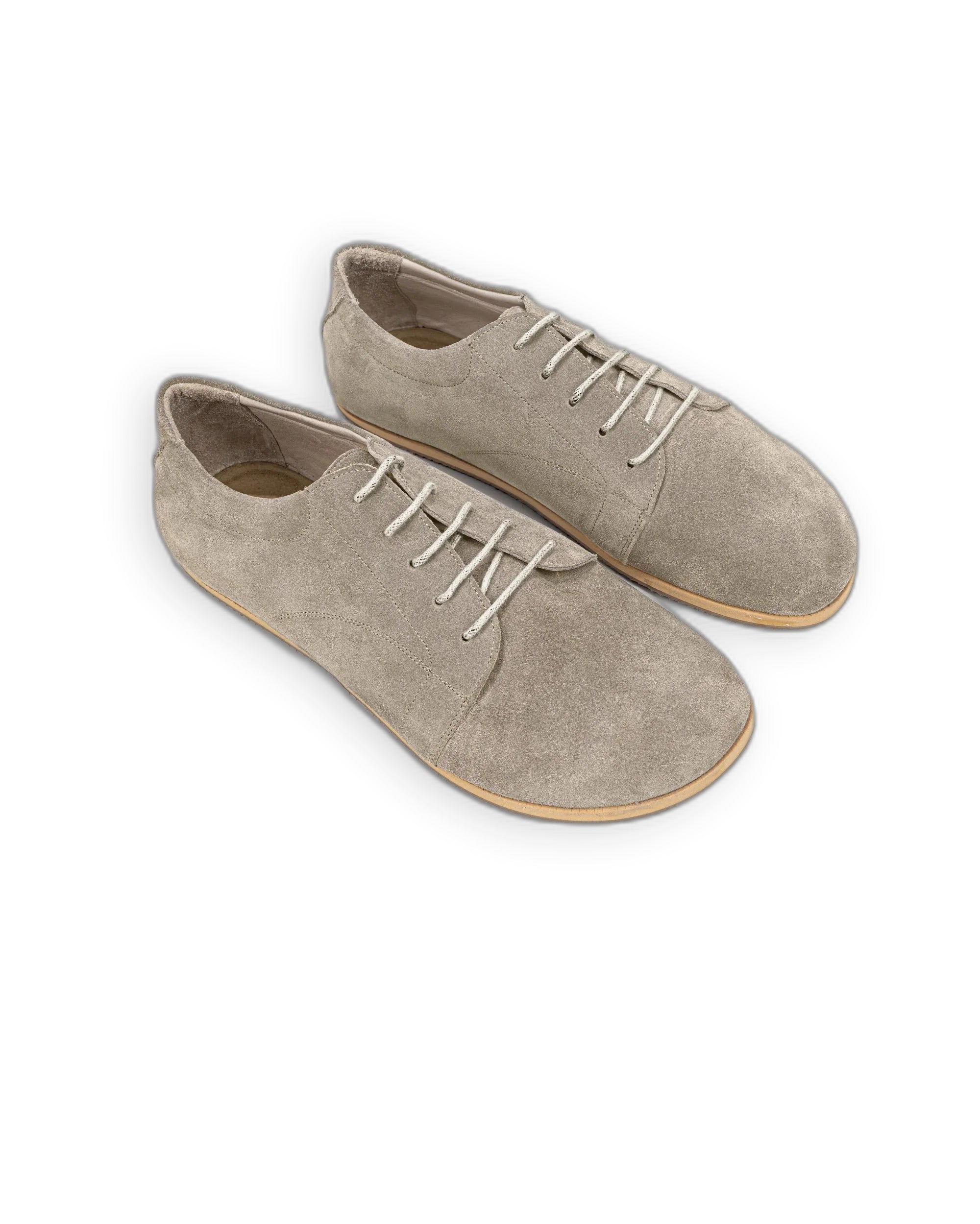 Men's Suede Barefoot Sneaker - Handcrafted Calf Leather Wide Toe Box | Bespoky