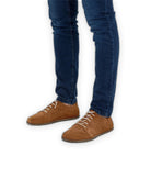 Detail Suede Barefoot Sneaker - Handcrafted Calf Leather Turkey | Bespoky