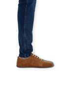 Back view Suede Barefoot Sneaker - Calf Leather Handcrafted | Bespoky