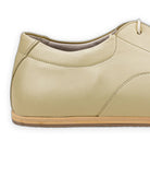 Top view Yellow Barefoot Sneaker - Handcrafted Calf Leather | Bespoky