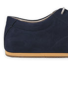Top view Navy Nubuck Barefoot Sneaker - Handcrafted Calf Leather | Bespoky