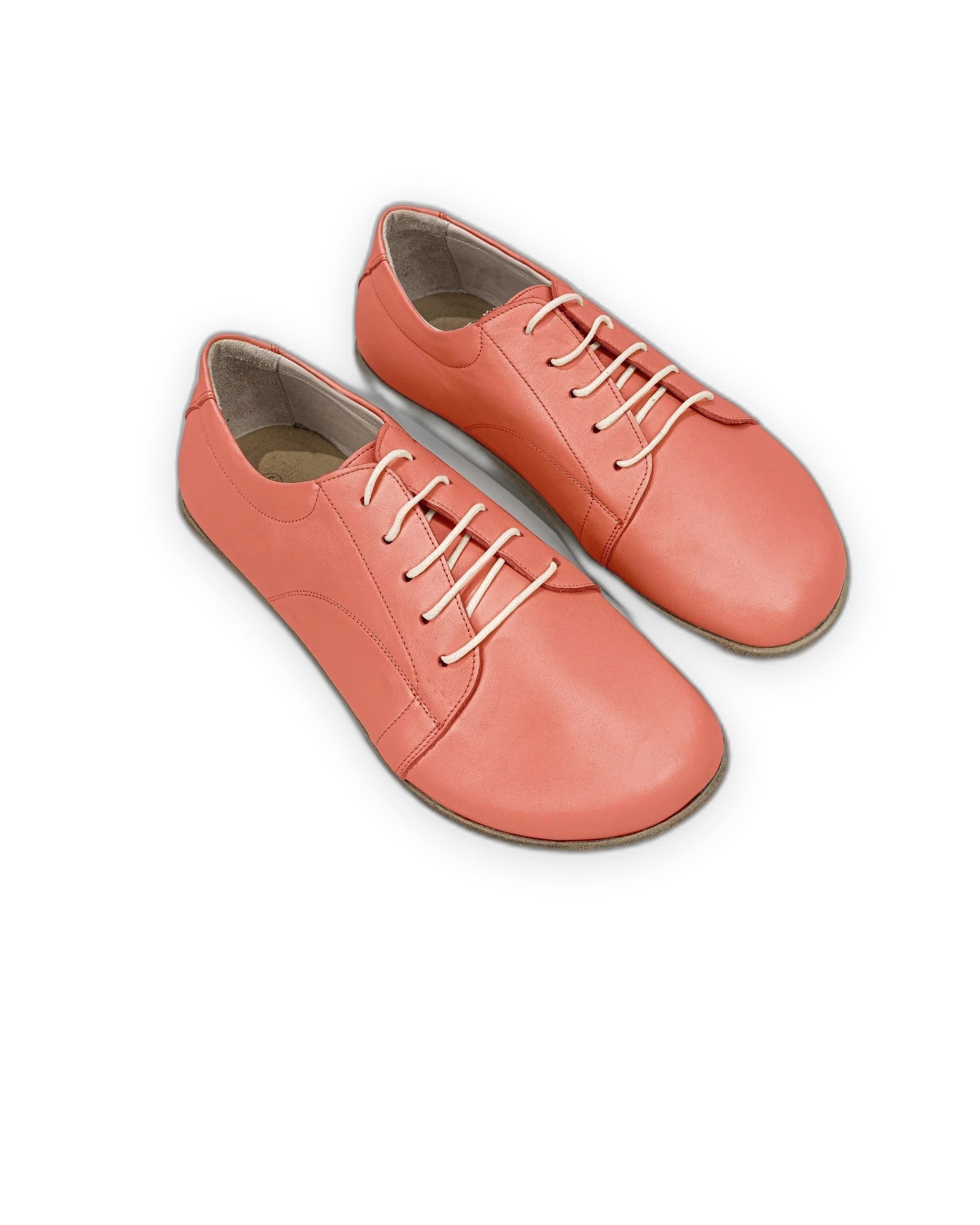 Men's Pomegranate Barefoot Sneaker - Handcrafted Calf Leather Wide Toe Box | Bespoky