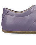 Side view Purple Barefoot Sneaker - Calf Leather Zero Drop | Bespoky