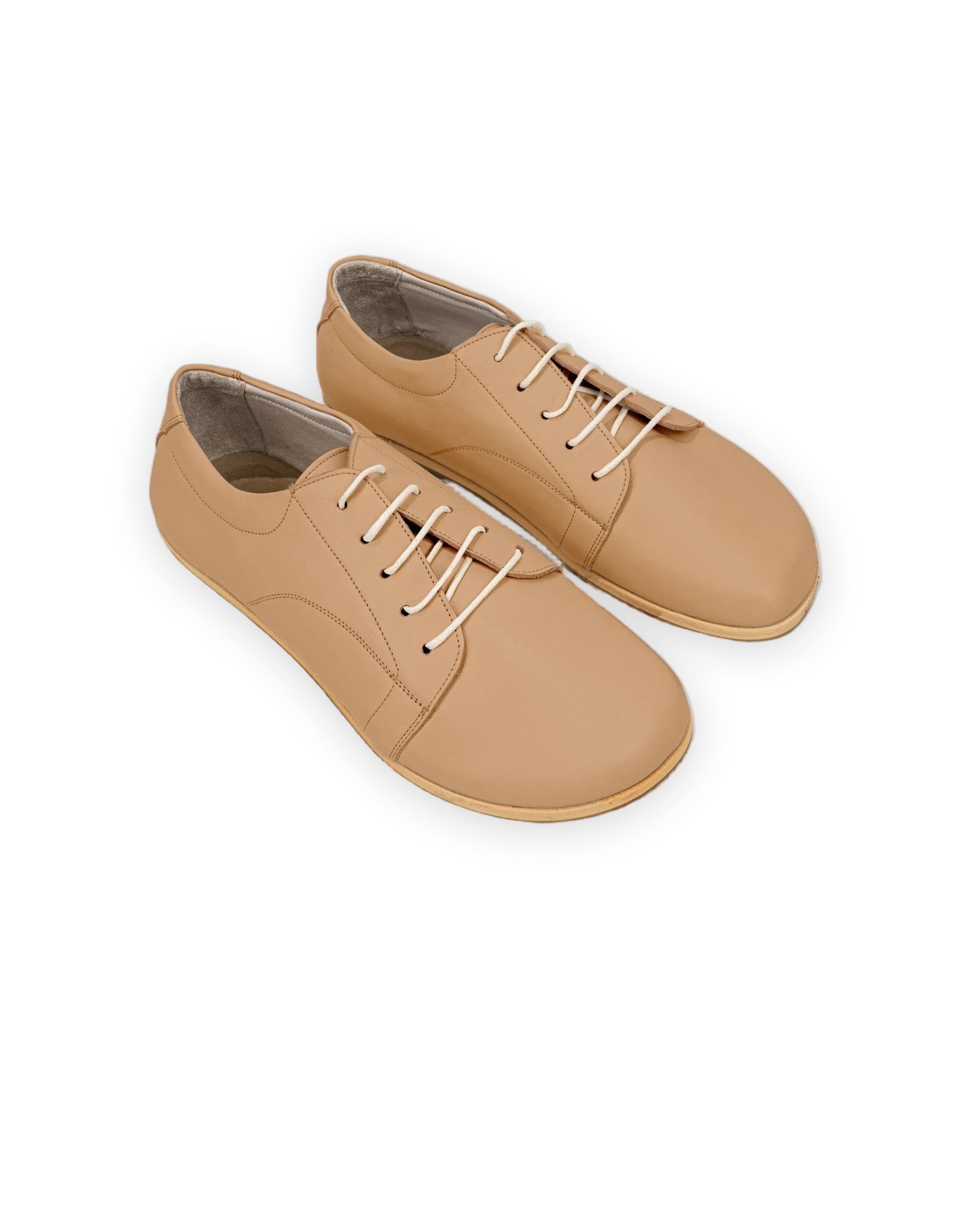 Men's Undyed Barefoot Sneaker - Handcrafted Calf Leather Wide Toe Box | Bespoky