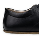 Top view Black Barefoot Sneaker - Handcrafted Calf Leather | Bespoky