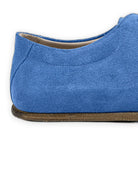Top view Blue Barefoot Sneaker - Handcrafted Calf Leather | Bespoky