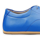 Top view Blue Barefoot Sneaker - Handcrafted Calf Leather | Bespoky