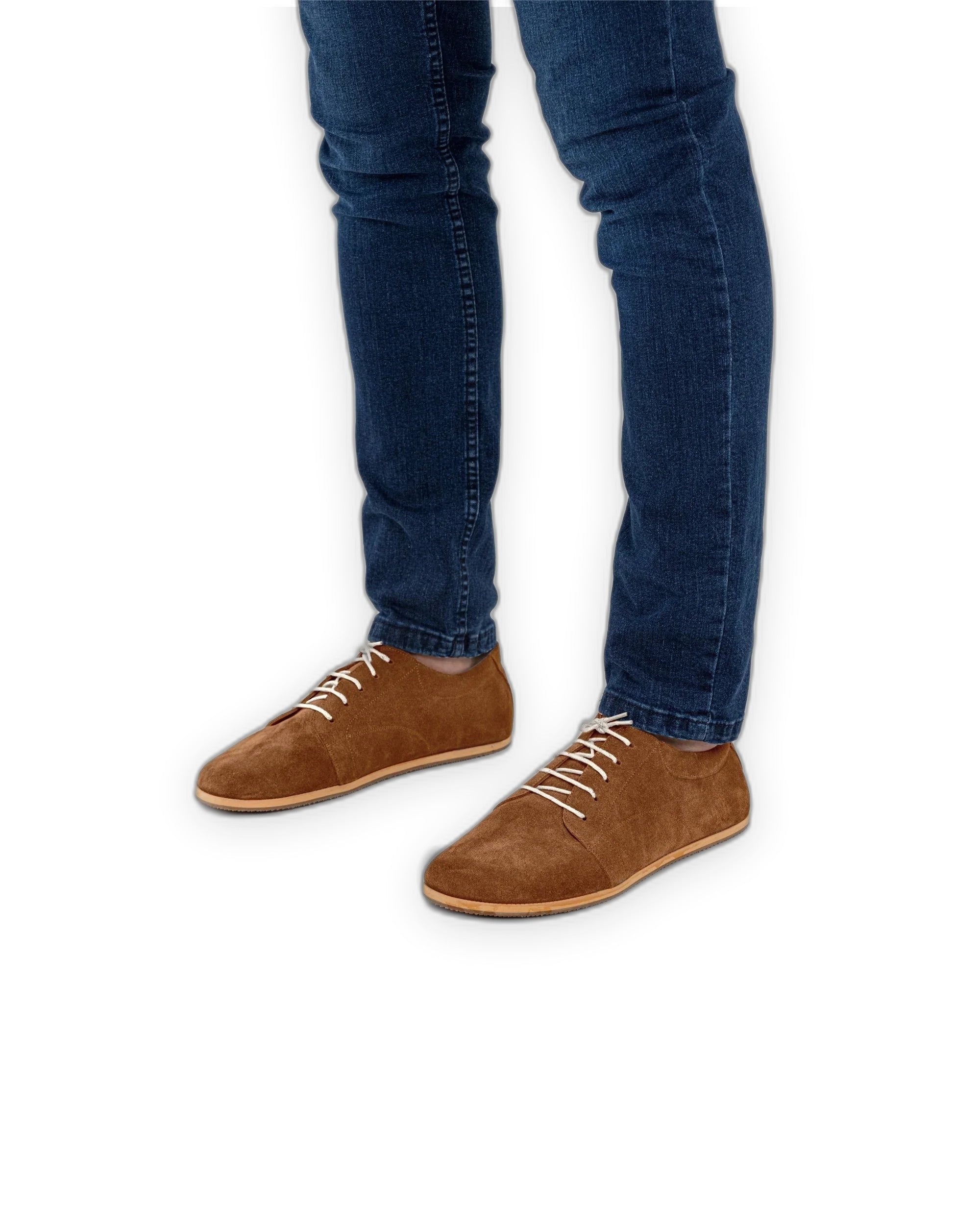 Top view Leather Barefoot Sneaker - Handcrafted Calf Leather | Bespoky