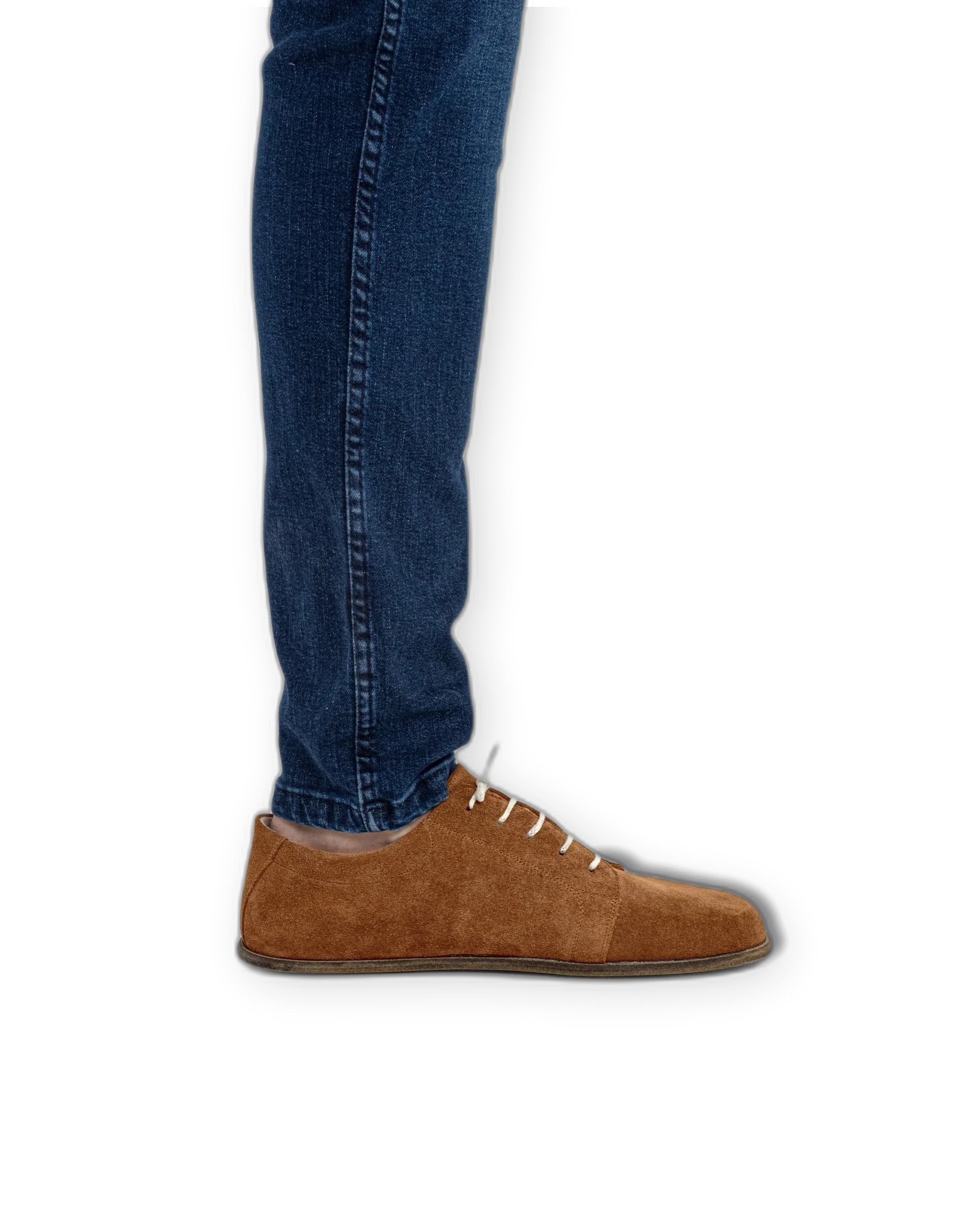 Back view Leather Barefoot Sneaker - Calf Leather Handcrafted | Bespoky