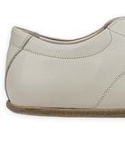 Pair Lucas Beige Barefoot Sneaker - Barefoot Wide Toe Calf Leather | Bespoky
