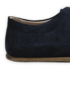 Top view Navy Barefoot Sneaker - Handcrafted Calf Leather | Bespoky