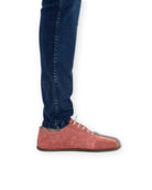 Back view Pink Barefoot Sneaker - Calf Leather Handcrafted | Bespoky