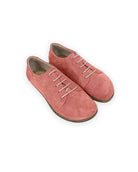 Women's Pink Barefoot Sneaker - Handcrafted Calf Leather Wide Toe Box | Bespoky