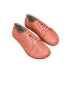 Women's Pomegranate Barefoot Sneaker - Handcrafted Calf Leather Wide Toe Box | Bespoky