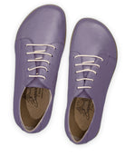 Side view Purple Barefoot Sneaker - Calf Leather Zero Drop | Bespoky
