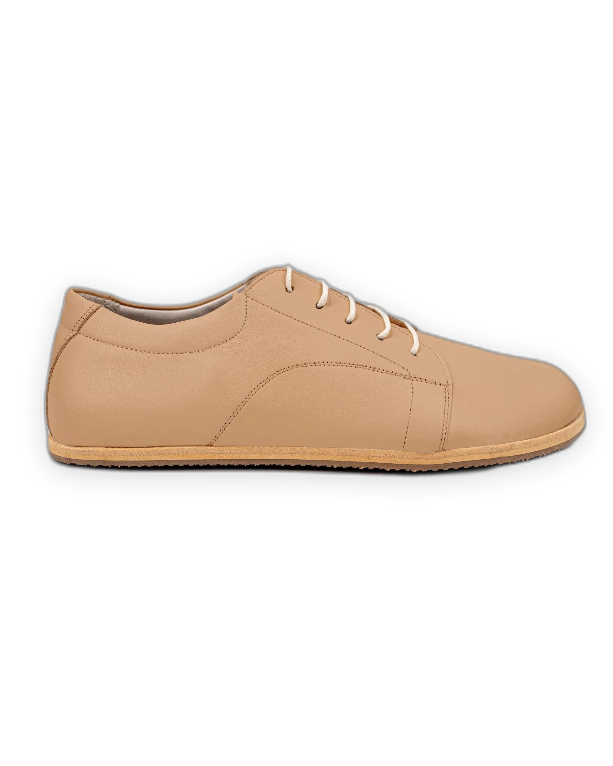 Detail Undyed Barefoot Sneaker - Handcrafted Calf Leather Turkey | Bespoky