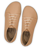Detail Undyed Barefoot Sneaker - Handcrafted Calf Leather Turkey | Bespoky