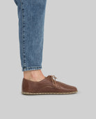 Top view Brown Oxford Shoes - Handcrafted Calf Leather | Bespoky