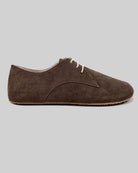 Side view Brown Oxford Shoes - Calf Leather Zero Drop | Bespoky