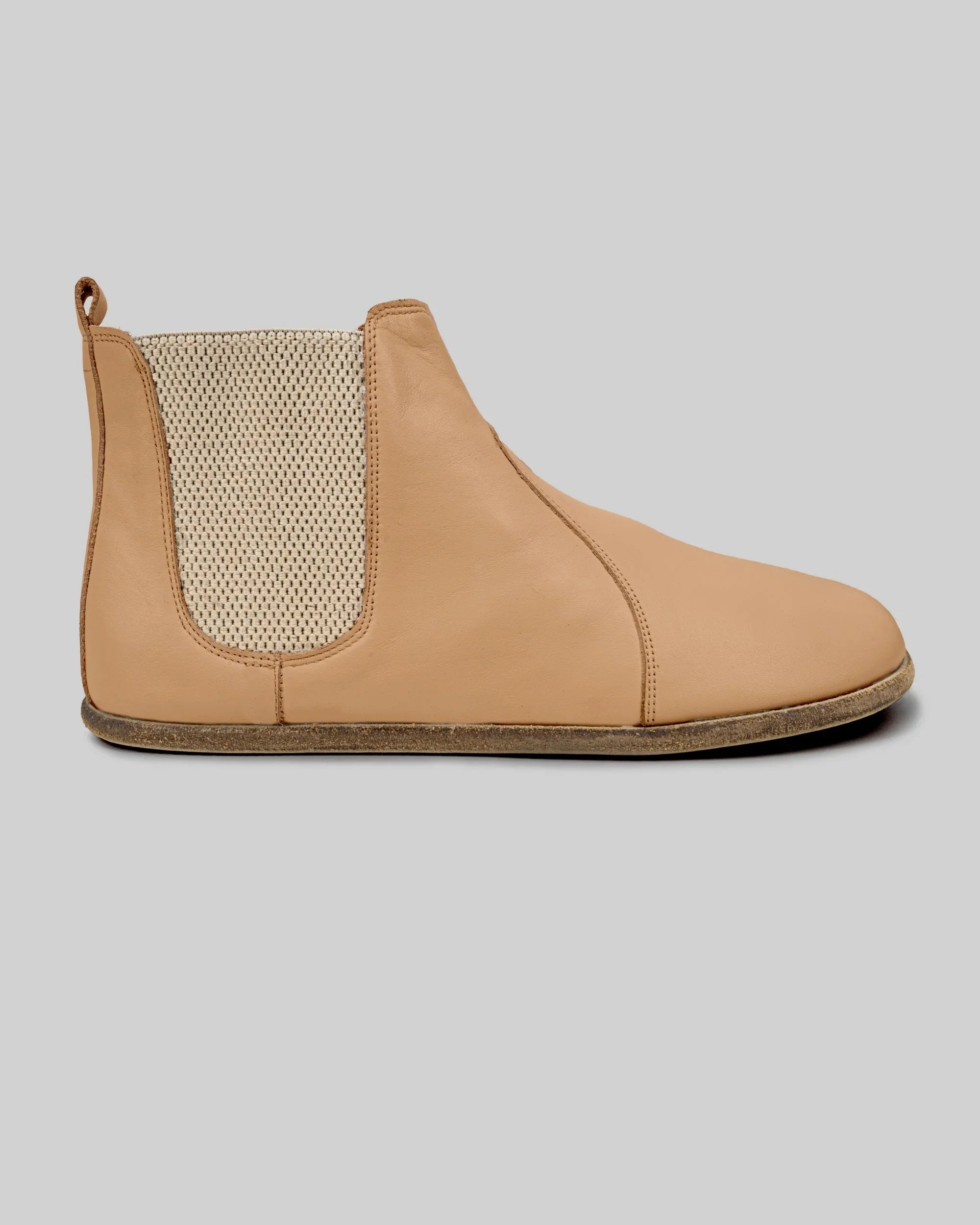 Close-up calf leather - Undyed Chelsea Boots Detail | Bespoky