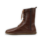 Detail Brown Barefoot Boot - Handcrafted Calf Leather Turkey | Bespoky