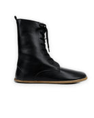Detail Black Barefoot Boot - Handcrafted Calf Leather Turkey | Bespoky