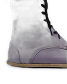 Top view Purple Barefoot Boot - Handcrafted Calf Leather | Bespoky