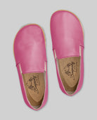 Side view Fuchsia Barefoot Shoes - Calf Leather Zero Drop | Bespoky