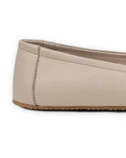 Top view Beige Ballet Flats - Handcrafted Calf Leather | Bespoky