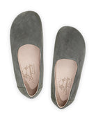 Side view Leather Ballet Flats - Calf Leather Zero Drop | Bespoky