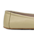 Top view Yellow Ballet Flats - Handcrafted Calf Leather | Bespoky