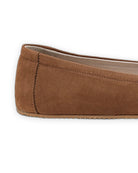 Top view Tan Ballet Flats - Handcrafted Calf Leather | Bespoky
