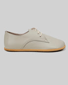 Back view Lucas Beige Oxford Shoes - Calf Leather Handcrafted | Bespoky